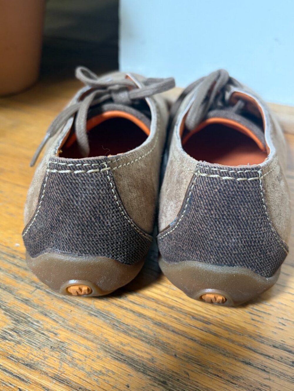Merrell Women's Rosella Lace shoes Otter brown suede Size 8 - Picture 6 of 9